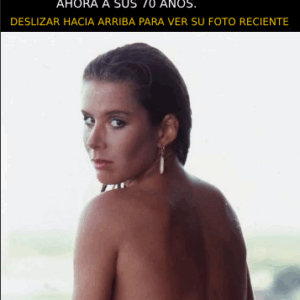 Esta modelo y actriz de los años 80 Esta modelo y actriz de los años 80