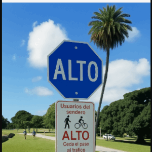 ¿Qué significa una señal de stop azul? ¿Qué significa una señal de stop azul?