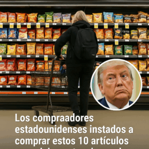 ¡Se insta a los compradores estadounidenses a comprar estos 10 artículos esenciales! ¡Se insta a los compradores estadounidenses a comprar estos 10 artículos esenciales!